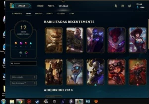 Conta LOL Borda de OURO 5 S7 - League of Legends