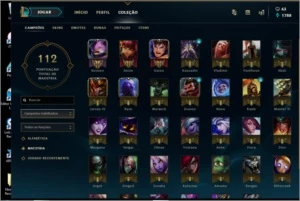 Conta LOL Borda de OURO 5 S7 - League of Legends