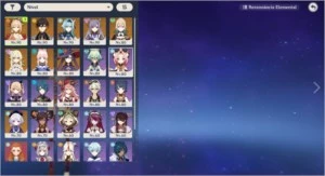 Conta Genshin Eula, Yoimiya, Zhongli, Kokomi + 4 T5 + Harpa - Genshin Impact