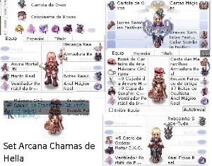 Arcana full hella 175 invocadora arcebispa oboro ceifadora - Ragnarok Online
