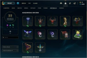 CONTA LOL D4 - League of Legends