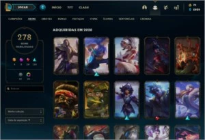CONTA LOL D4 - League of Legends