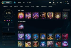 CONTA LOL D4 - League of Legends