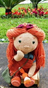 Boneca Bonnie Amigurumi (personalizados) - Artesanato e Personalizados