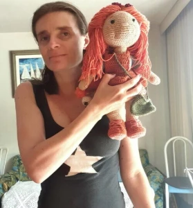 Boneca Bonnie Amigurumi (personalizados) - Artesanato e Personalizados