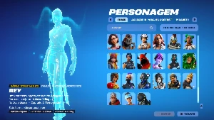 Conta Rara De Fortnite Com Wonder + Glow + Travis Scott E ++