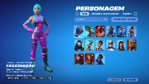 Conta Rara De Fortnite Com Wonder + Glow + Travis Scott E ++