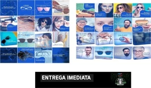 +120 Artes Prontas Editáveis Ótica Oftalmologista Psd - Serviços Digitais