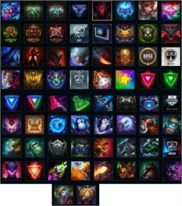 Conta League of Legends, Platina 5, 137 Skins LOL