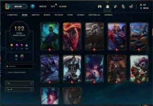 Conta do lol + Valorante+ WildRift + Runeterra - League of Legends