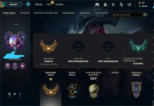 Conta do lol + Valorante+ WildRift + Runeterra - League of Legends