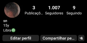 Vendo conta de Instagram 1k de seguidores - Redes Sociais