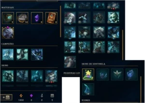 Conta de lol gold 3 - League of Legends
