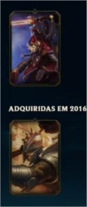 Conta de lol gold 3 - League of Legends