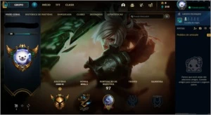 Conta de lol gold 3 - League of Legends