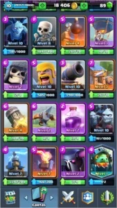 CONTA NÍVEL 10 (COM 6 LENDÁRIAS), 3500+ TROFÉUS - Clash Royale