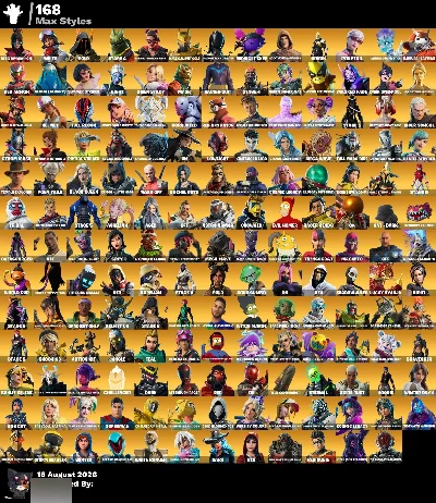 Conta Fortnite com 550 Skins Salve Founder Etc