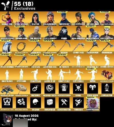 Conta Fortnite com 550 Skins Salve Founder Etc