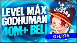 Godhuman + 40 Milhoes De Belli - Roblox