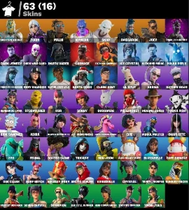 Conta Fortnite 63 Skins, Skins Antigas E Bonitas Barato!!