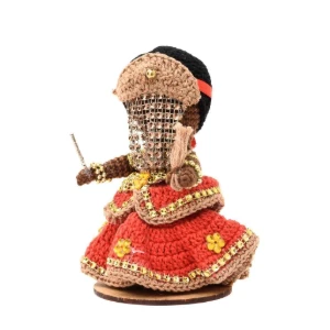 Iansã em Amigurumi - Artesanato e Personalizados