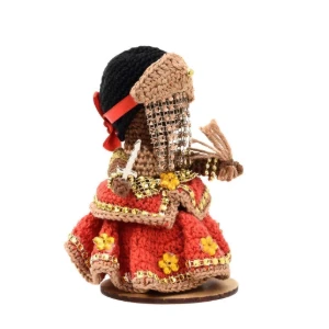 Iansã em Amigurumi - Artesanato e Personalizados