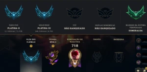 Conta LOL desde 2013 - 230 Skins - Muitas raridades! - League of Legends