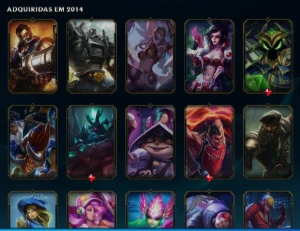 Conta LOL desde 2013 - 230 Skins - Muitas raridades! - League of Legends