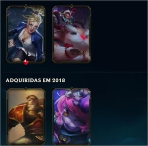 Conta D1 League of Legends LOL