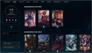 Conta D1 League of Legends LOL