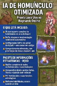 IA de Homúnculo ultimo Rebalance qualquer servidor Ragnarok - Ragnarok Online