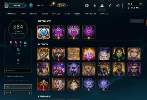 Conta Colecionador League Of Legends / Wild Rift / Valorant LOL