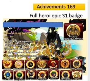 conta de aqw full hard farm