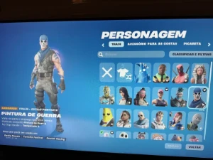 Conta de Fortnite com Galaxy e mais algumas skins