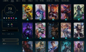 Conta Lol 73Skins Com 3325Rp - League of Legends