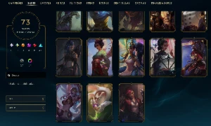 Conta Lol 73Skins Com 3325Rp - League of Legends