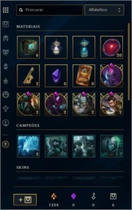 Conta D1 LOL - League of Legends