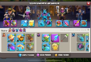 Vendo Conta Clash of Clans CV 16