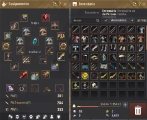 Conta Black Desert Online 654 gs