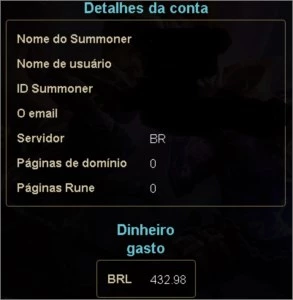 Conta lol gold 4 60 skins - League of Legends