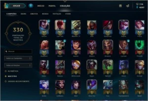 Conta lol gold 4 60 skins - League of Legends