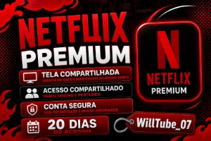 Netflix 4K| Compartilhado | + Suporte - Assinaturas e Premium
