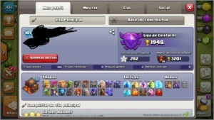 Conta clash of clans cv10 coringa