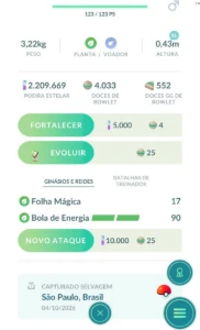 Conta Pokemon GO 2016 de Colecionador - Pokémon