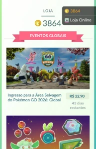 Conta Pokemon GO 2016 de Colecionador - Pokémon