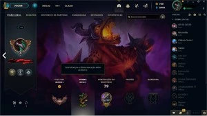 Conta de Lol Com algumas Skins Maneiras no preço!!!!!!!!!!!! - League of Legends