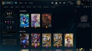 Conta LoL 447 Skins e Todos os Campeões - League of Legends