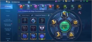 Conta Mítico V (MD10) - Mobile Legends