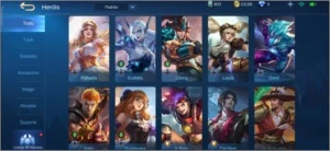 Conta Mítico V (MD10) - Mobile Legends