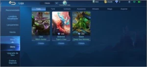Conta Mítico V (MD10) - Mobile Legends